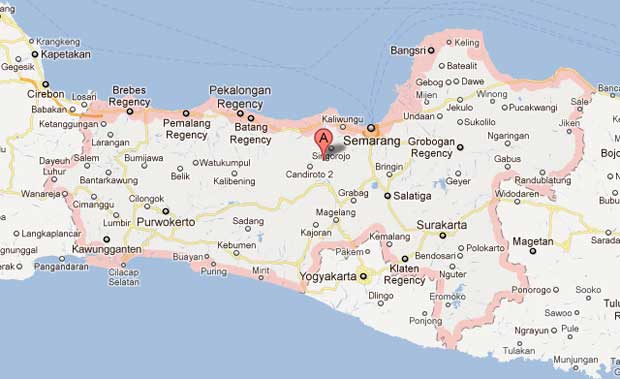 Map Jawa Tengah 2013